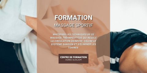 Formation Massage Sportif - Le Studio Centre de Formation