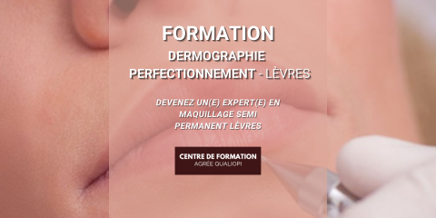 Dermo - Maquillage Permanent - PERFECTIONNEMENT - LEVRES - Le Studio Centre de Formation
