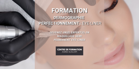 Dermo - Maquillage Permanent - PERFECTIONNEMENT - EYE-LINER - Le Studio Centre de Formation