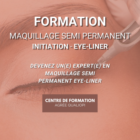 Dermo - Maquillage Permanent - INITIATION - EYE-LINER - Le Studio Centre de Formation
